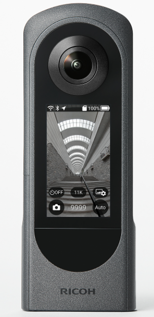 RICOH THETA X front view