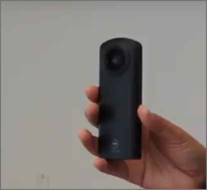 RICOH THETA Force Shutdown and Settings Reset