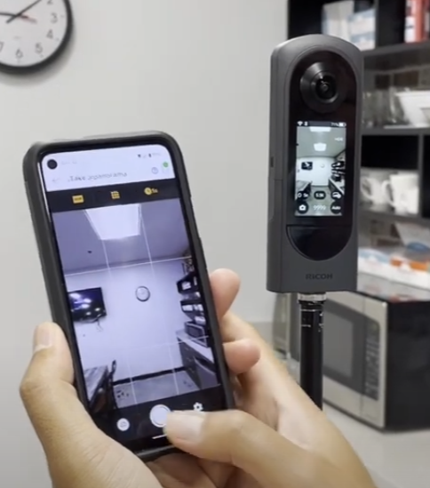 Zillow 3D Home App and RICOH THETA X
